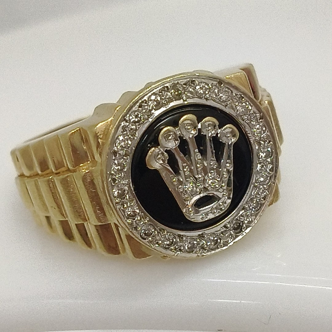 ANILLO ORO 14 K 13 GRMS (SEMINUEVO)