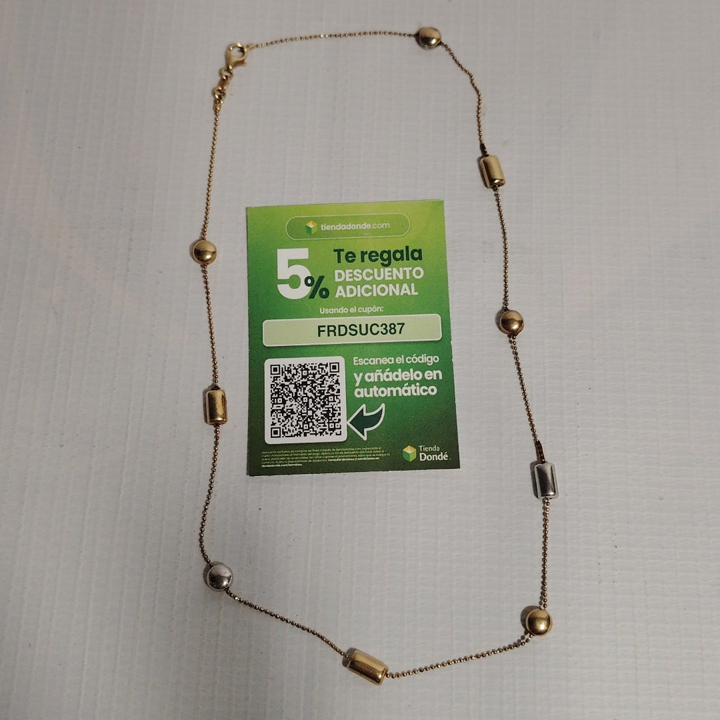 GARGANTILLA ORO 14 K 5,00 GRMS (SEMINUEVO)