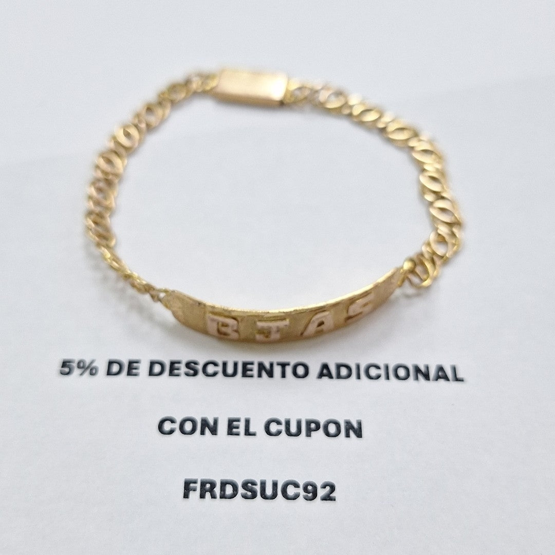 ESCLAVA ORO 10 K 4.8 GRMS (SEMINUEVO)