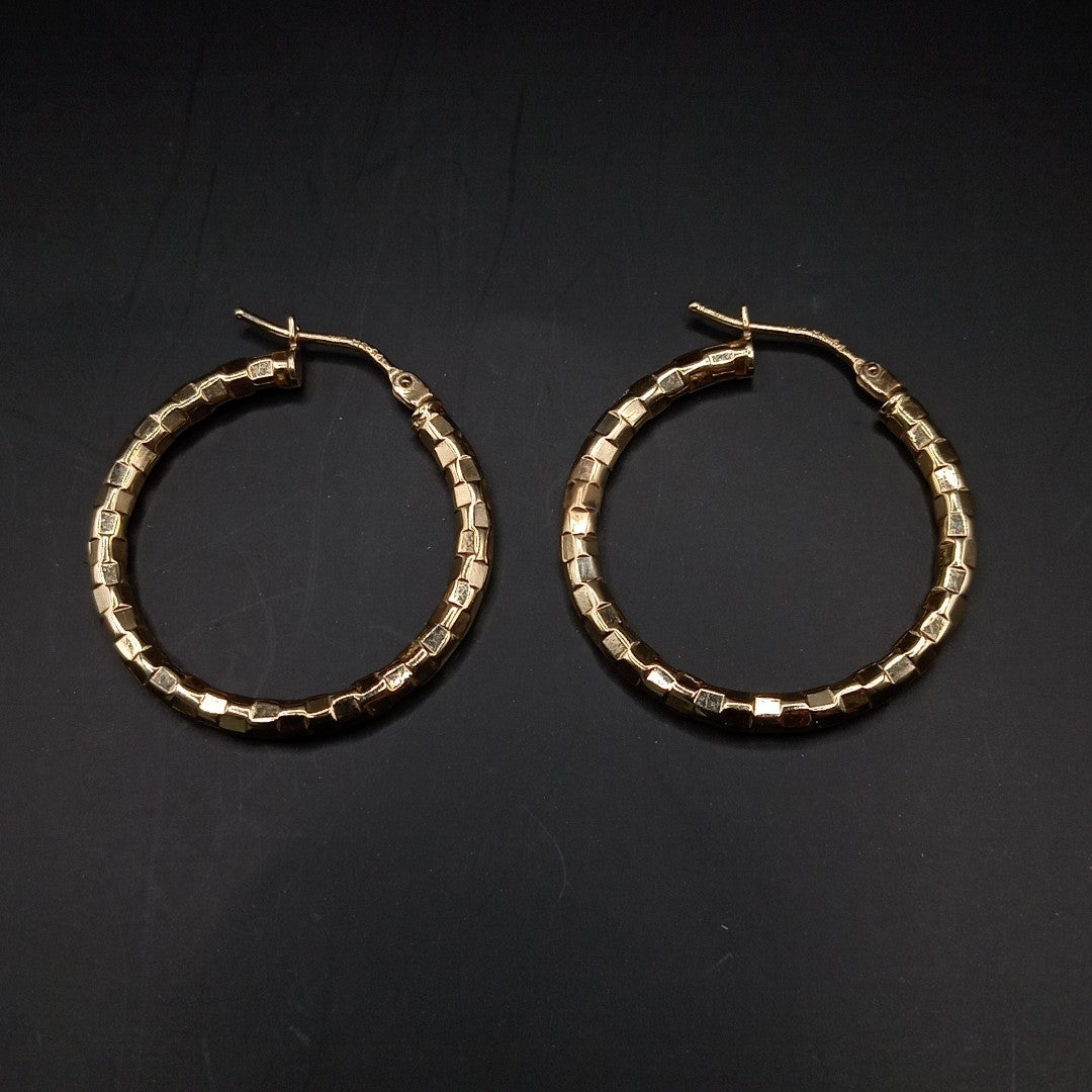 ARRACADAS PAR ORO 14 K 1,40 GRMS (SEMINUEVO)