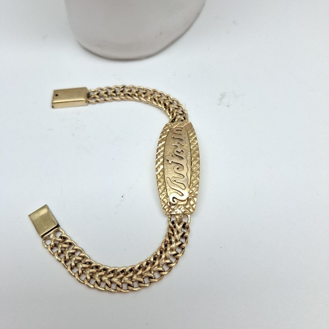 ESCLAVA ORO 10 K 10 GRMS (SEMINUEVO)