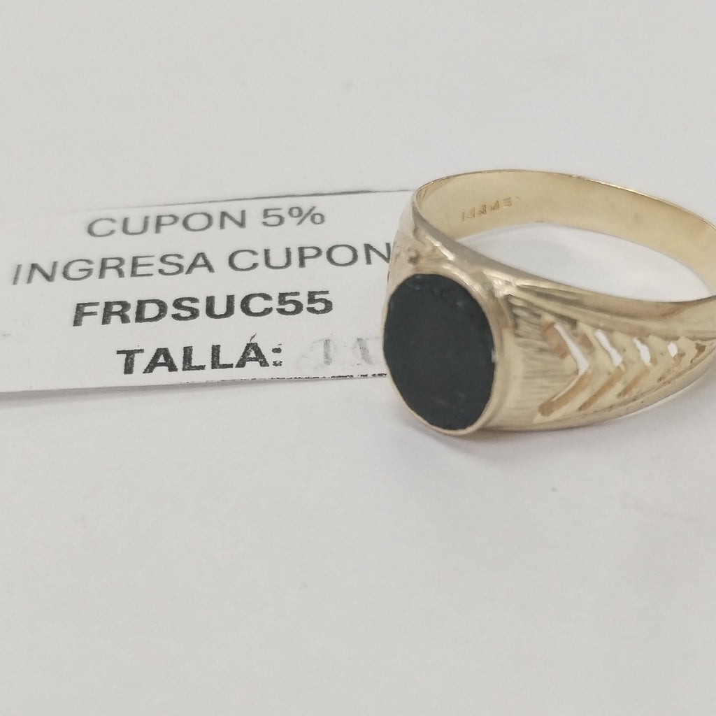 ANILLO ORO 14 K 4.3 GRMS (SEMINUEVO)