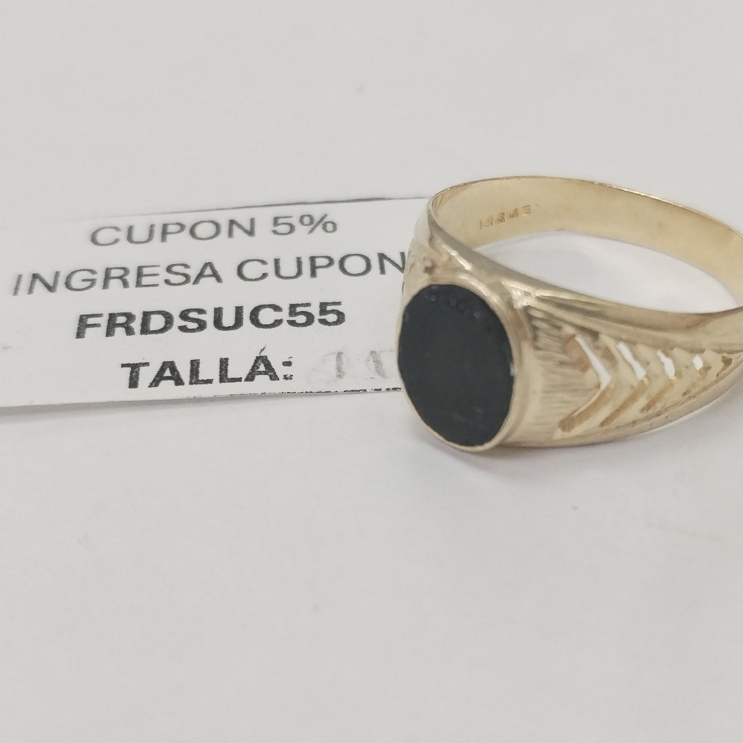 ANILLO ORO 14 K 4.3 GRMS (SEMINUEVO)