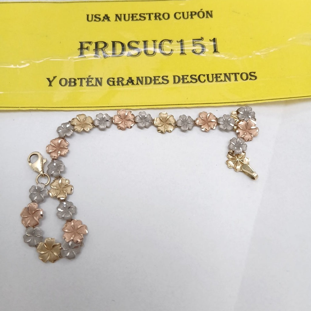 PULSERA ORO 14 K 3.3 GRMS (SEMINUEVO)
