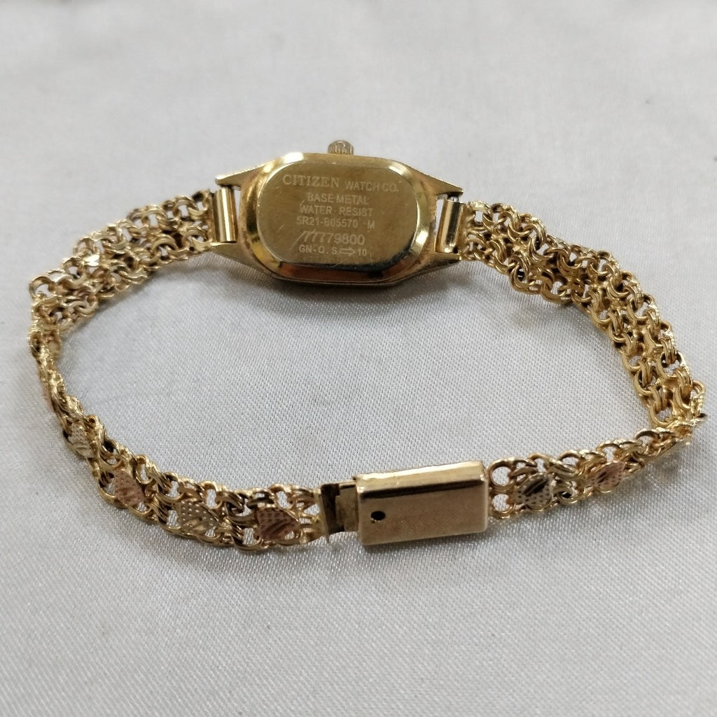 RELOJ CAJA ACERO PULSO ORO ORO 10 K 15,40 GRMS (SEMINUEVO)