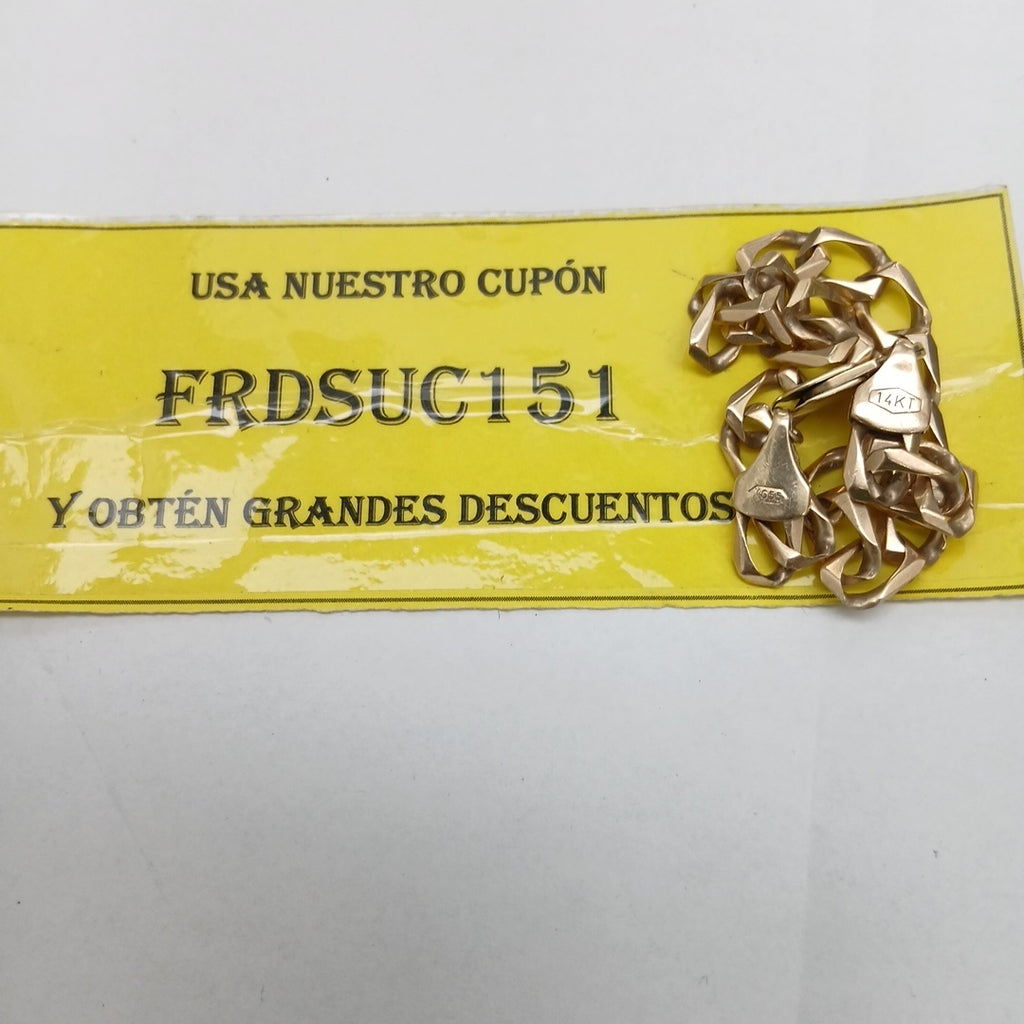 PULSERA ORO 14 K 13.9 GRMS (SEMINUEVO)