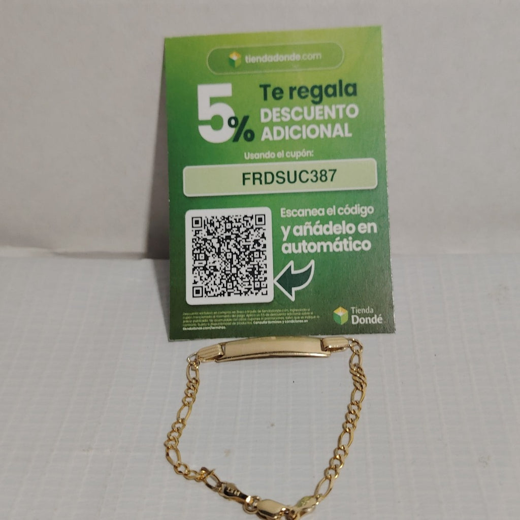 ESCLAVA ORO 10 K 2,20 GRMS (SEMINUEVO)