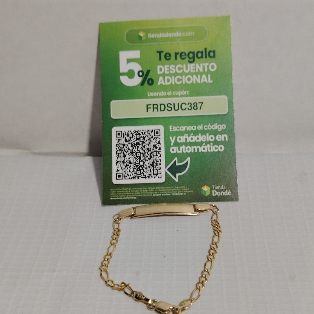 ESCLAVA ORO 10 K 2,20 GRMS (SEMINUEVO)