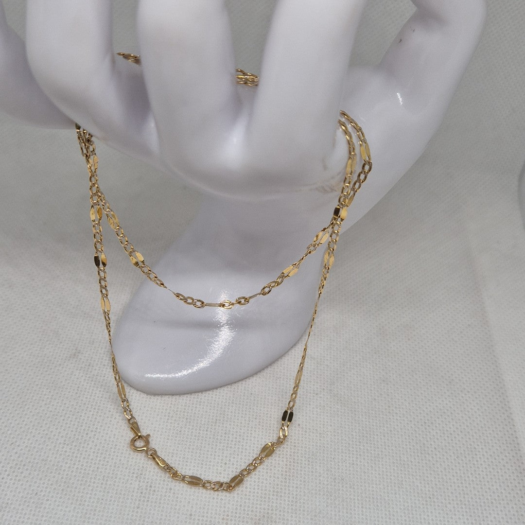 CADENA ORO 14 K 2.3 GRMS (SEMINUEVO)
