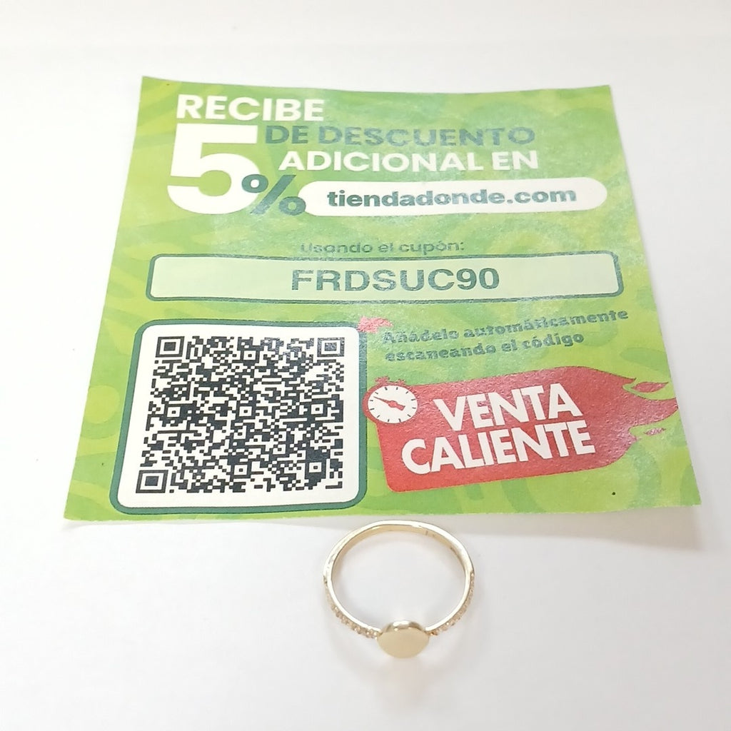 ANILLITO ORO 14 K 1,40 GRMS (SEMINUEVO)
