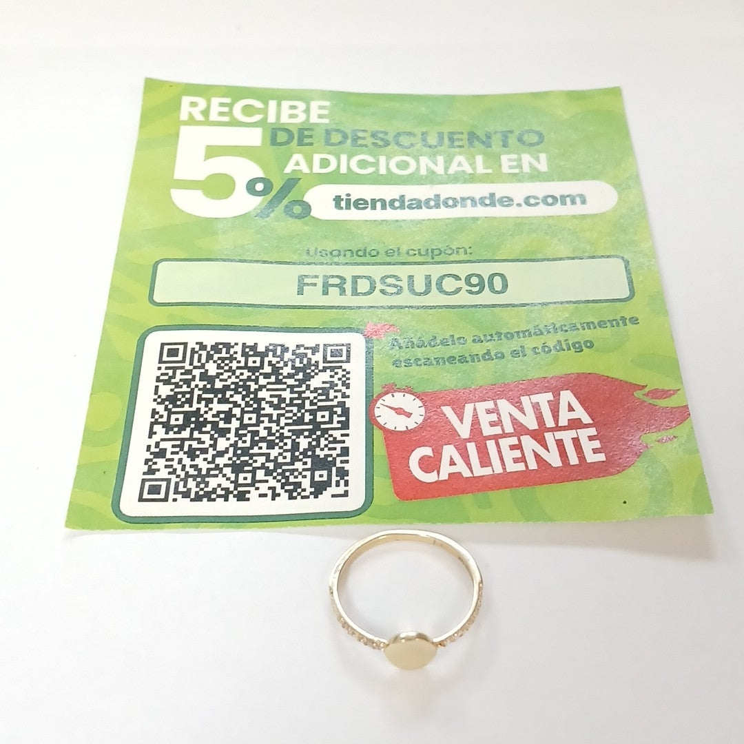 ANILLITO ORO 14 K 1,40 GRMS (SEMINUEVO)