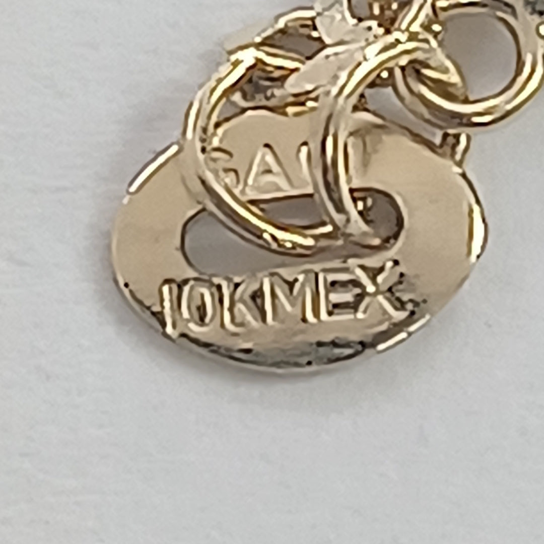 CADENAS TEJIDO 3X1 ORO 10K 50 CM 2.9 GR (NUEVO)
