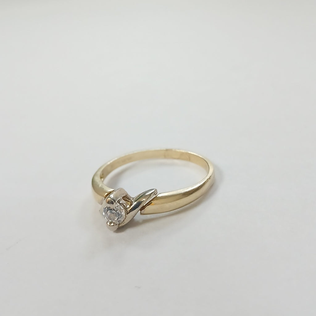 ANILLO ORO 14 K 2,40 GRMS (SEMINUEVO)