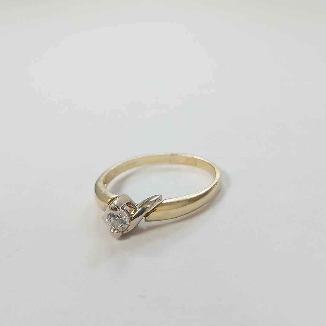 ANILLO ORO 14 K 2,40 GRMS (SEMINUEVO)