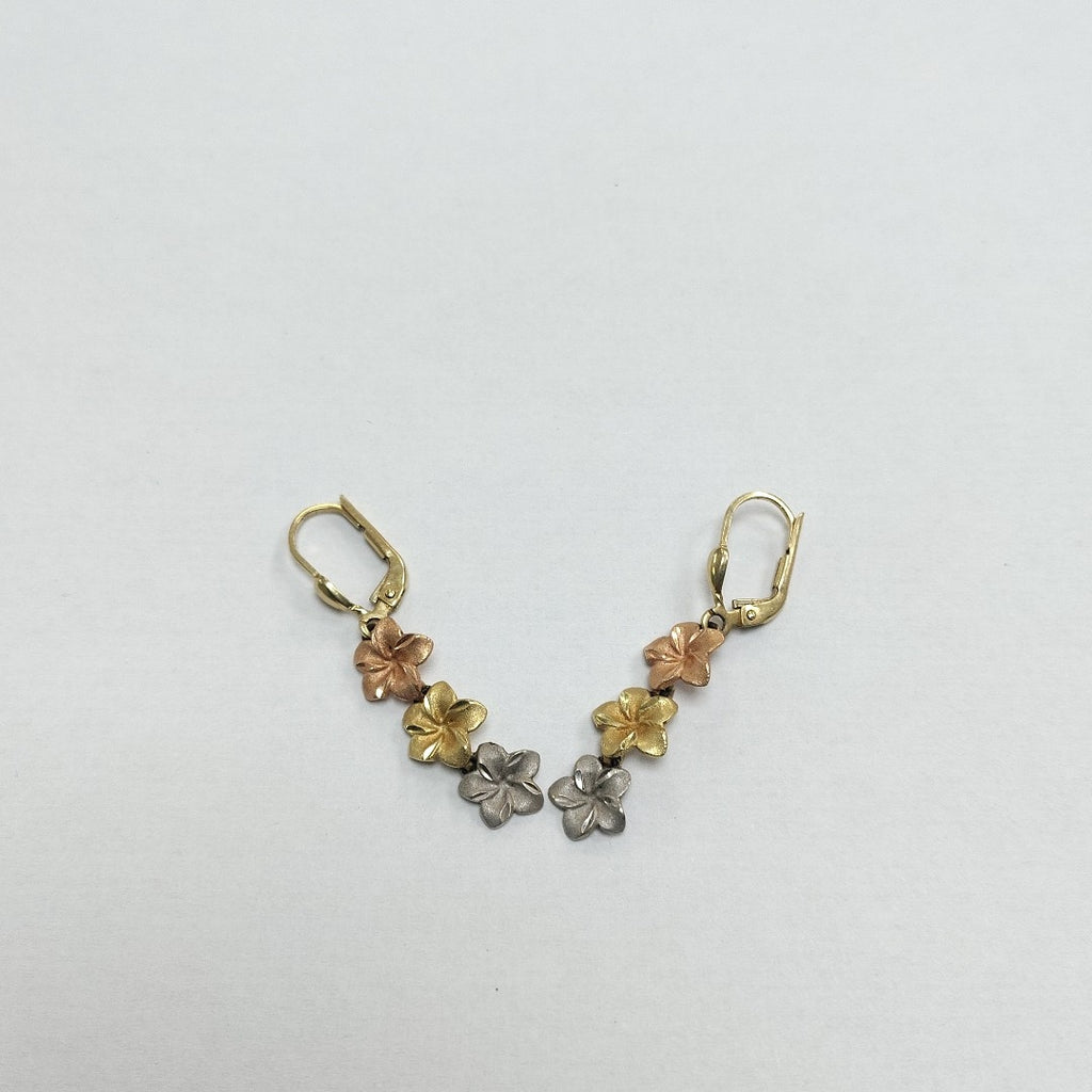 ARETES PAR ORO 14 K 3.1 GRMS (SEMINUEVO)