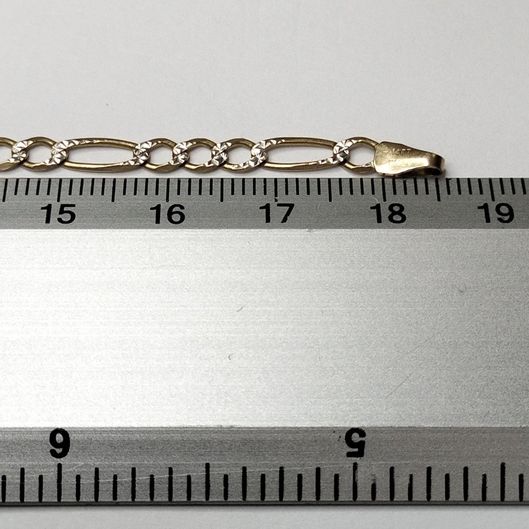 PULSERA ORO 14 K 2.8 GRMS (SEMINUEVO)