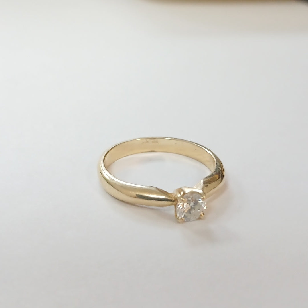 ANILLO ORO 14 K 2.8 GRMS (SEMINUEVO)