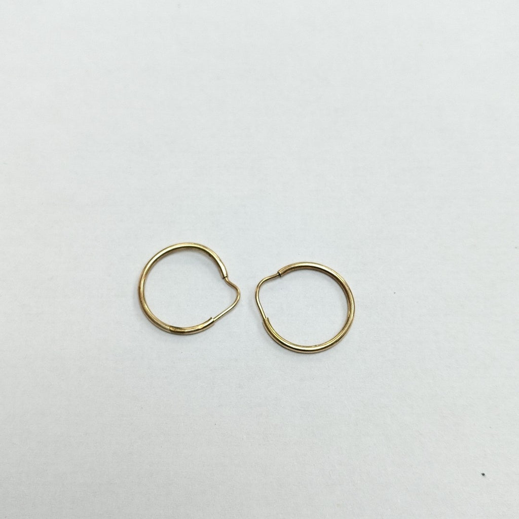 ARETES PAR ORO 10 K 0,50 GRMS (SEMINUEVO)