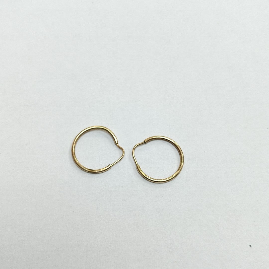 ARETES PAR ORO 10 K 0,50 GRMS (SEMINUEVO)