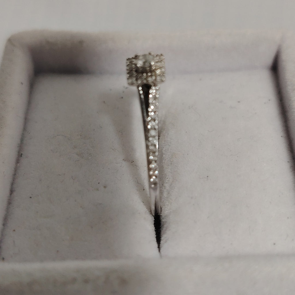 ANILLITO ORO, ORO BLANCO 14 K 1.9 GRMS (SEMINUEVO)