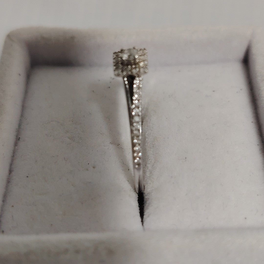 ANILLITO ORO, ORO BLANCO 14 K 1.9 GRMS (SEMINUEVO)