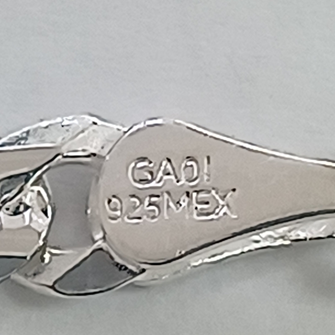 CADENA TEJIDO BARBADA PLATA .925 60 18.5 GR (NUEVO)