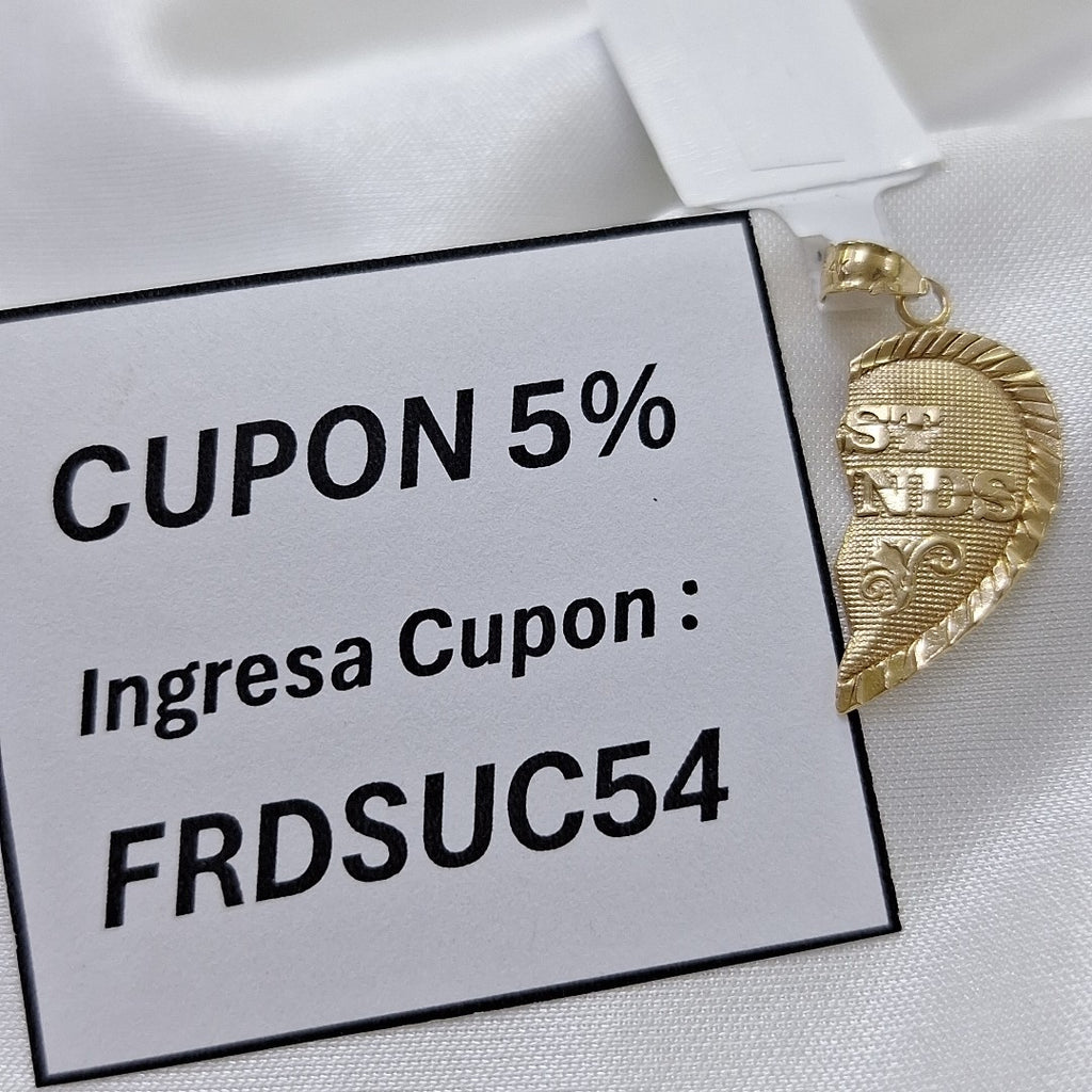 DIJE ORO 14 K 1 GRMS (SEMINUEVO)