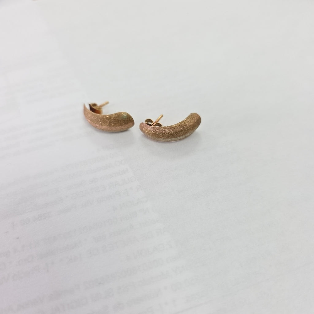 ARETES PAR ORO 14 K 1.4 GRMS (SEMINUEVO)