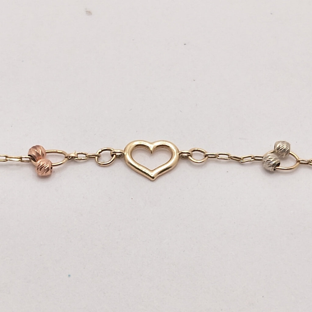PULSERA ORO COMBINADO 10 K 1,50 GRMS (SEMINUEVO)