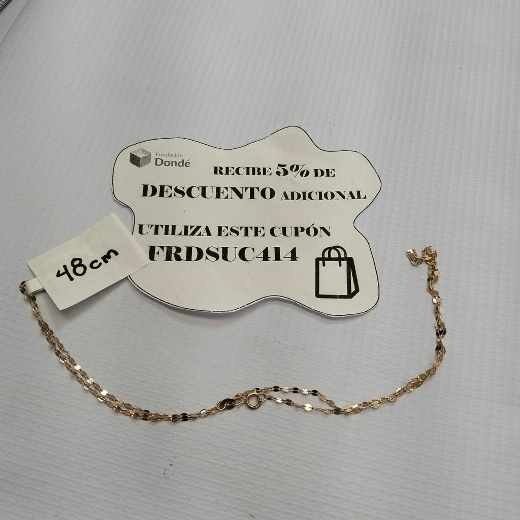 CADENA ORO 10 K 1 GRMS (SEMINUEVO)
