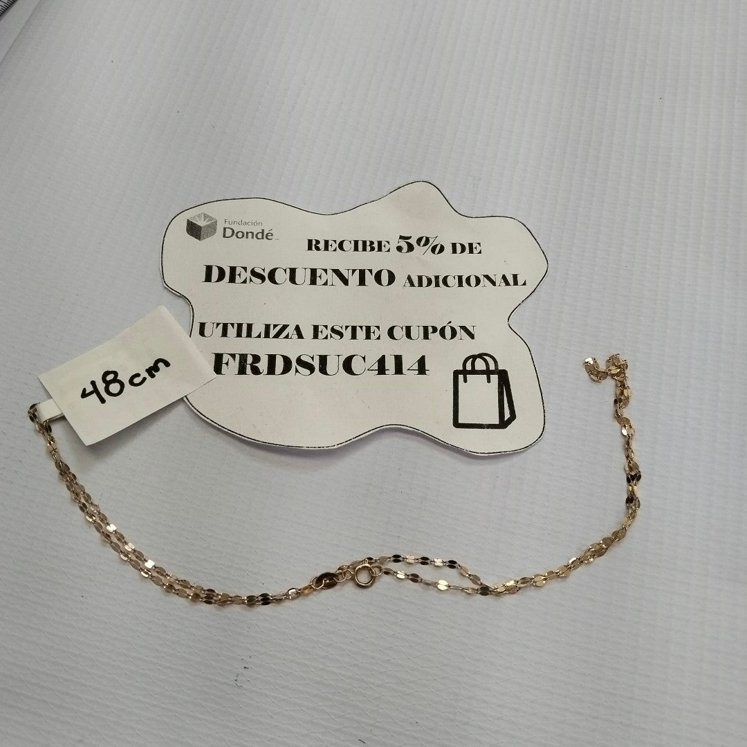 CADENA ORO 10 K 1 GRMS (SEMINUEVO)