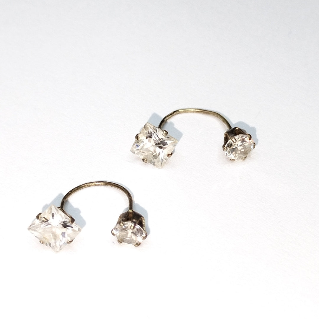 ARETES PAR ORO 10 K 1 GRMS (SEMINUEVO)