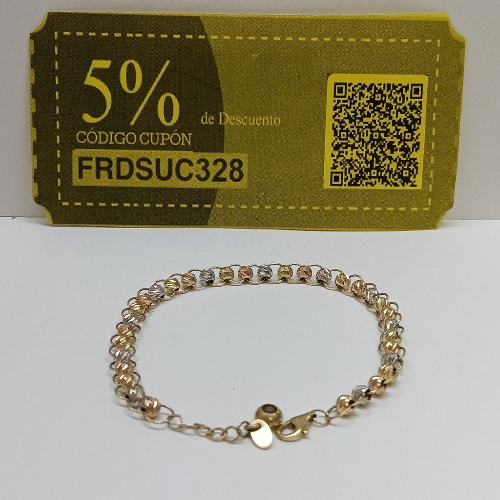 PULSERA ORO 14 K 6.2 GRMS (SEMINUEVO)