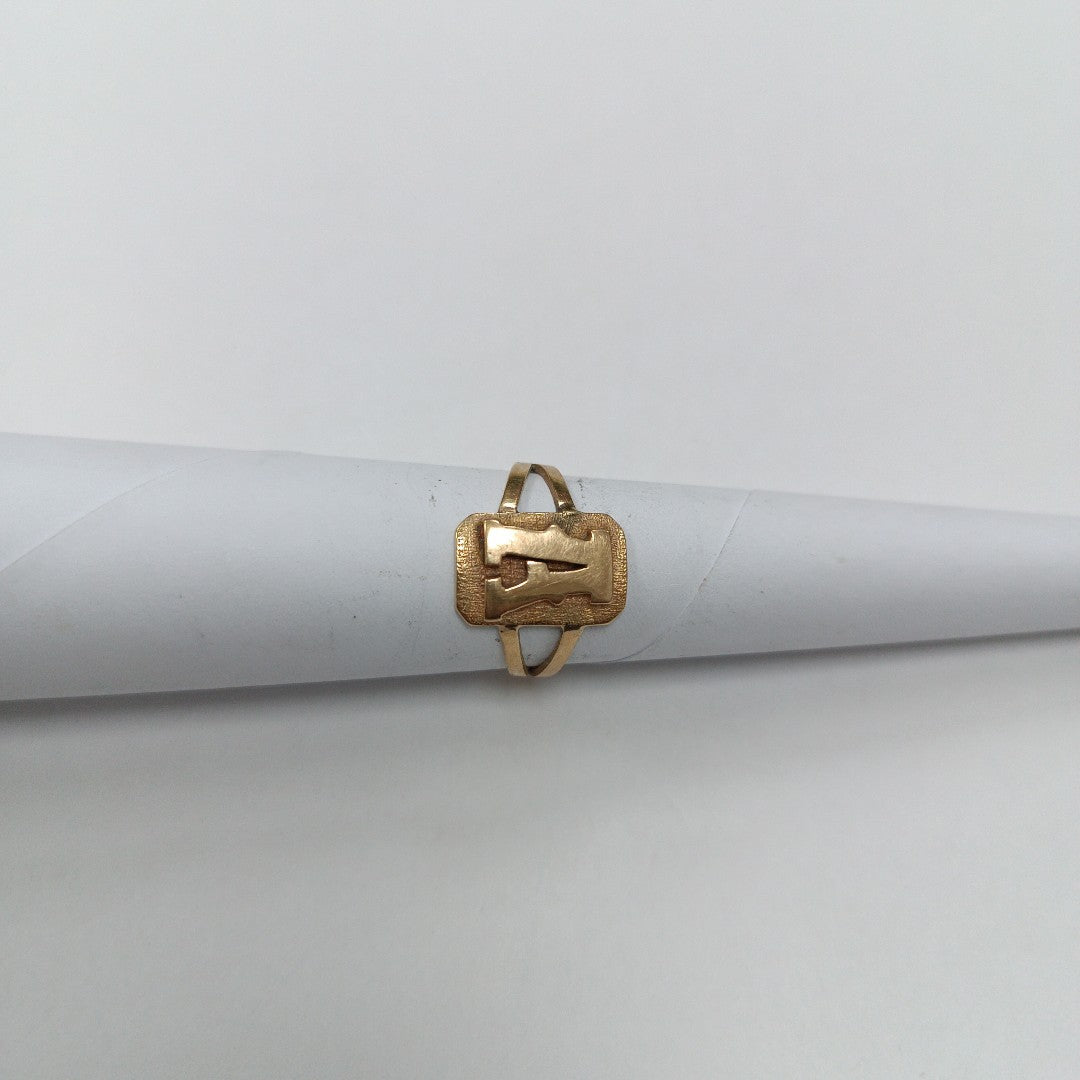 ANILLO ORO 18 K 4.5 GRMS (SEMINUEVO)