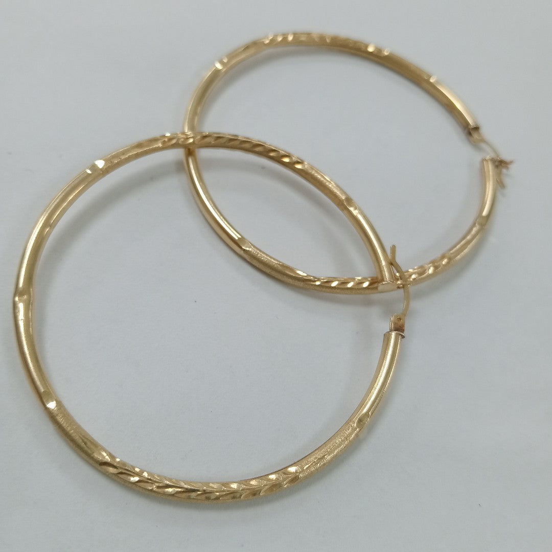 ARRACADAS PAR ORO 14 K 7,70 GRMS (SEMINUEVO)