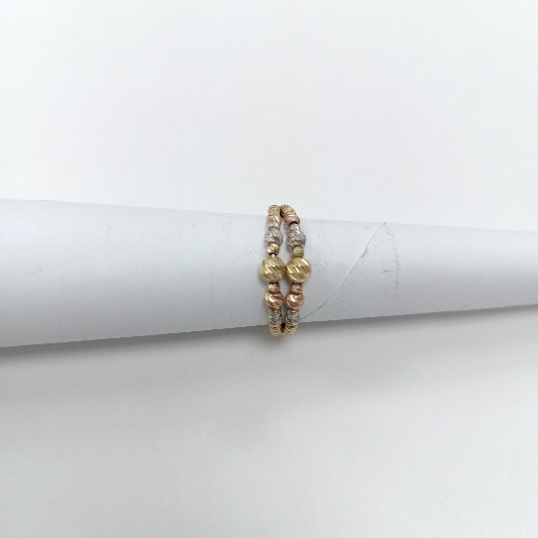 ANILLITO ORO, ORO COMBINADO 14 K 2.6 GRMS (SEMINUEVO)