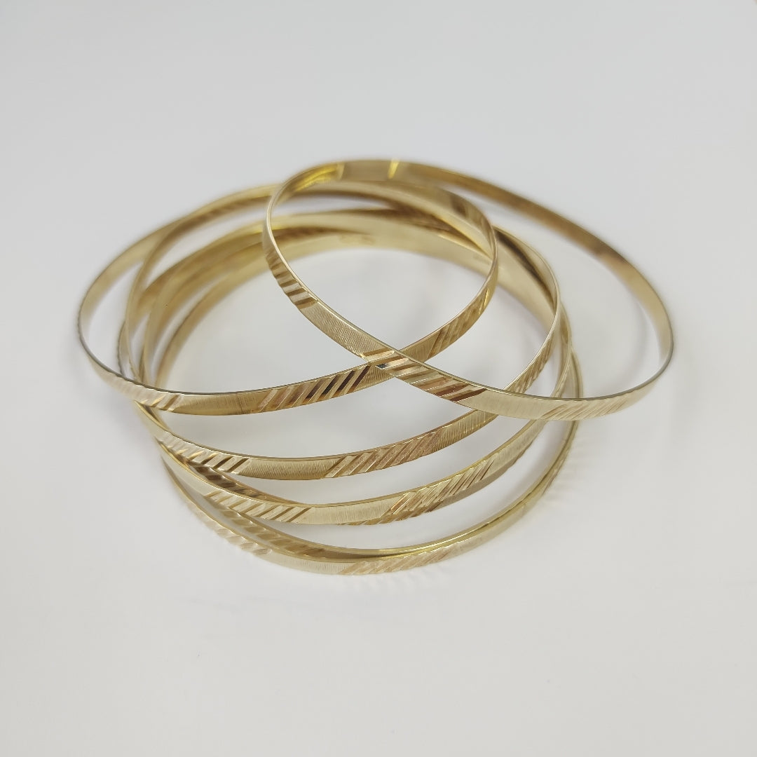 SEMANARIO DE PULSERAS ORO 10 K 37,20 GRMS (SEMINUEVO)