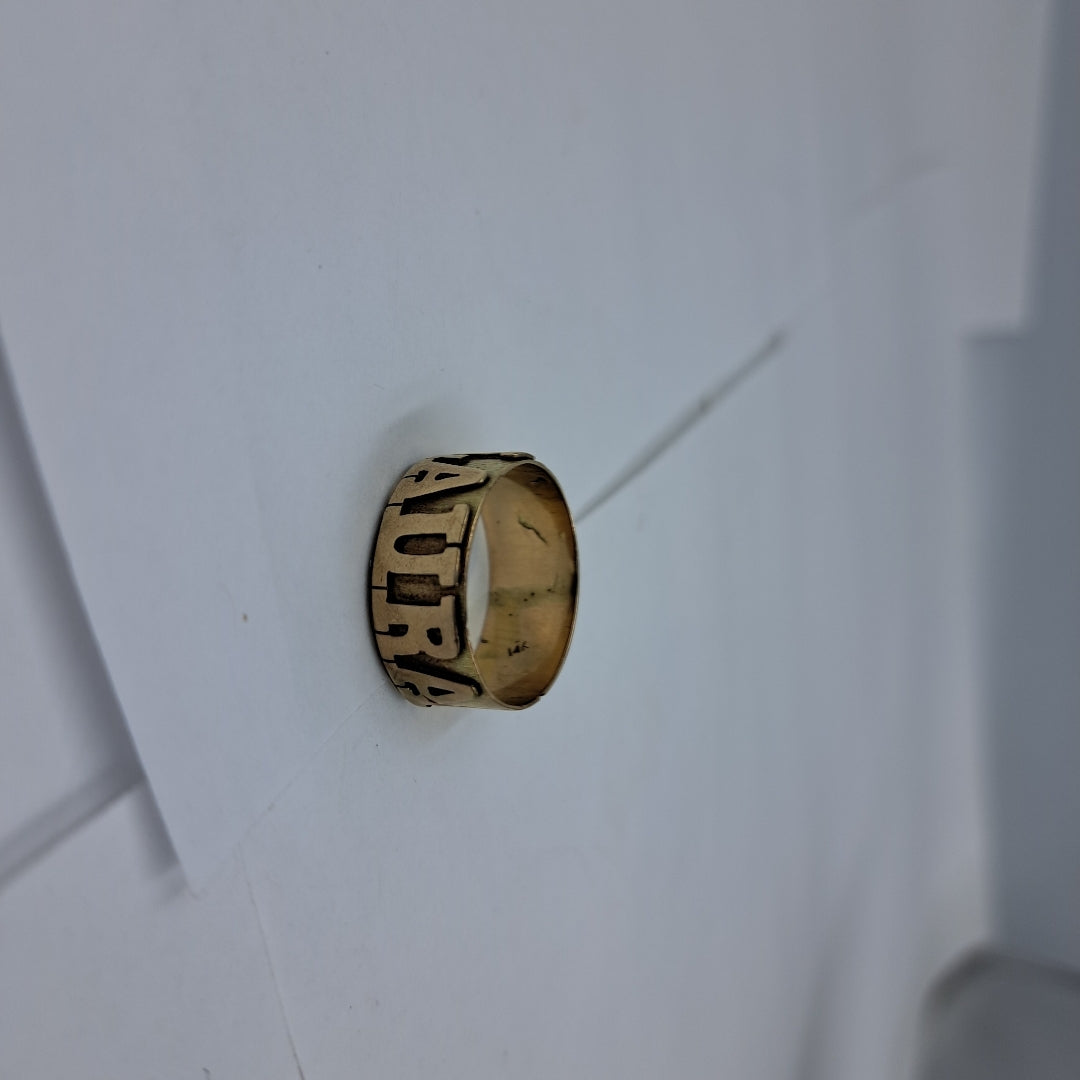 ARGOLLA ORO 10 K 4.7 GRMS (SEMINUEVO)