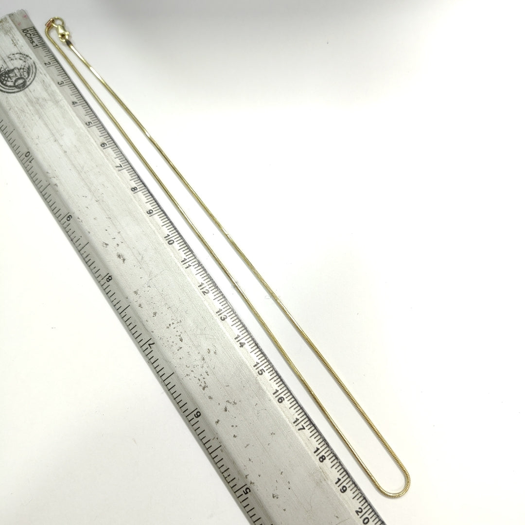 CADENA ORO 14 K 3,00 GRMS (SEMINUEVO)