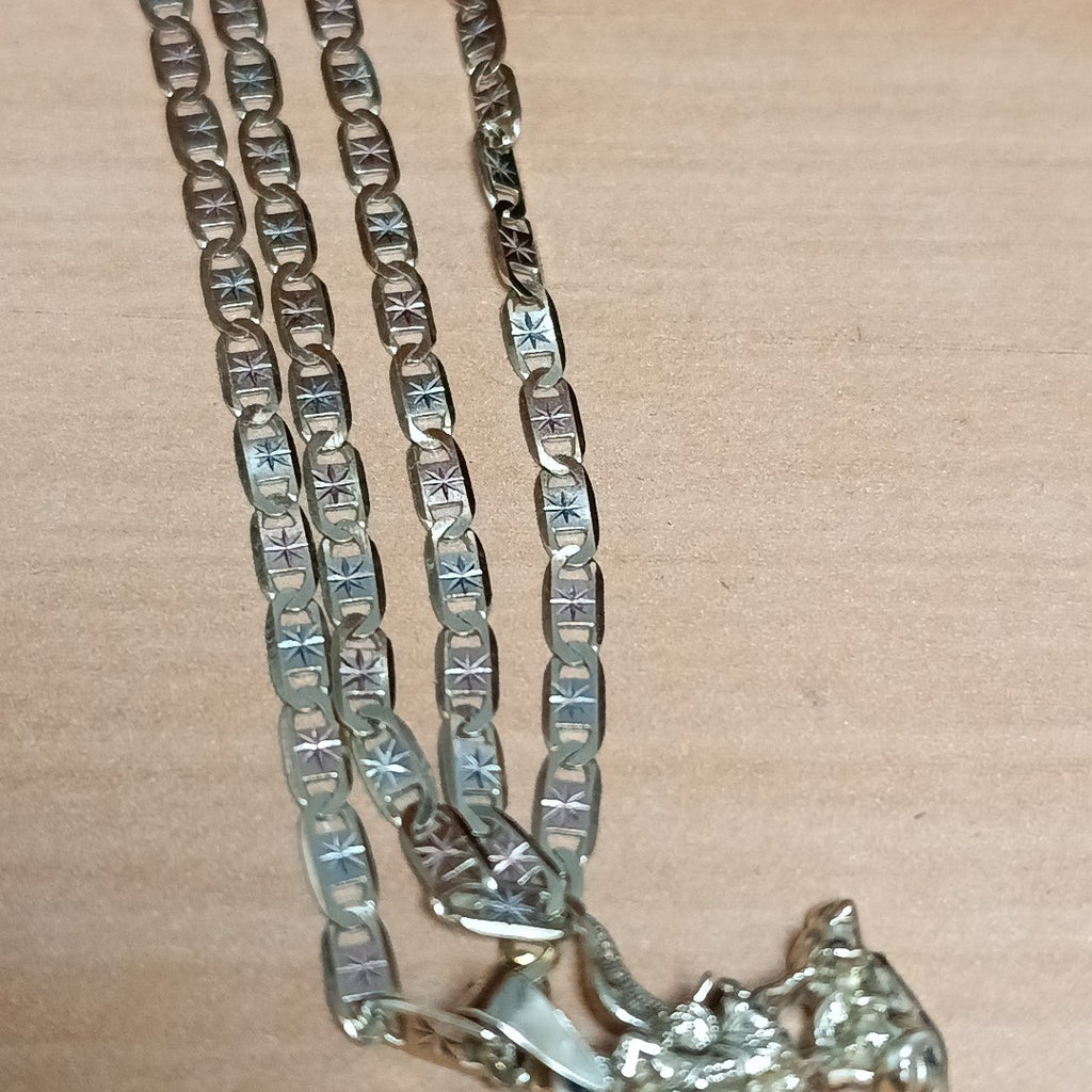 CADENA, DIJE ORO 10 K 11.8 GRMS (SEMINUEVO)