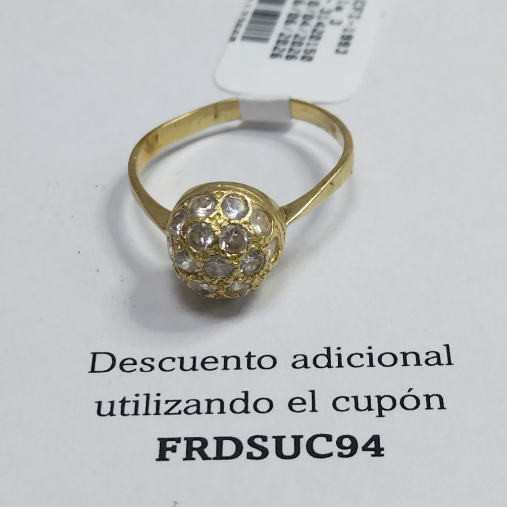 ANILLITO ORO 14 K 2.7 GRMS (SEMINUEVO)