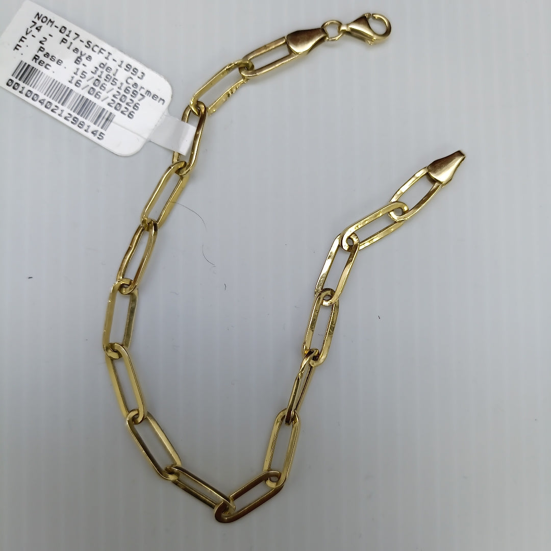 PULSERA ORO 14 K 2.9 GRMS (SEMINUEVO)