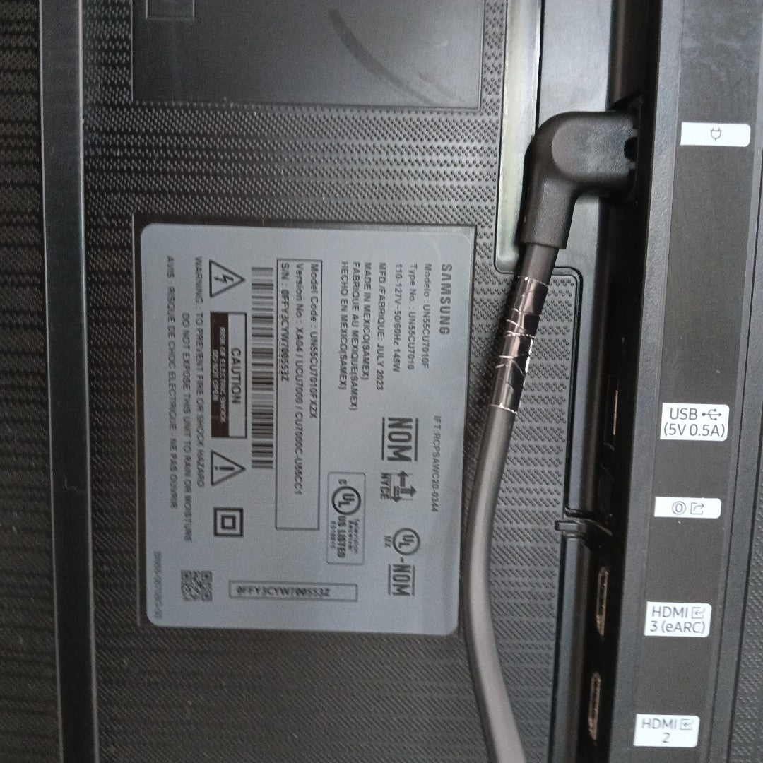 PANTALLA SAMSUNG UN55CU7000F (2023) 55" LED 4K (SEMINUEVO)
