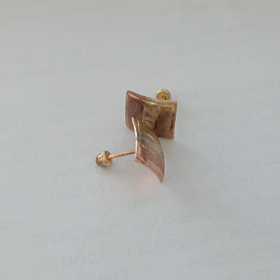 ARETES PAR ORO 10 K 0.4 GRMS (SEMINUEVO)