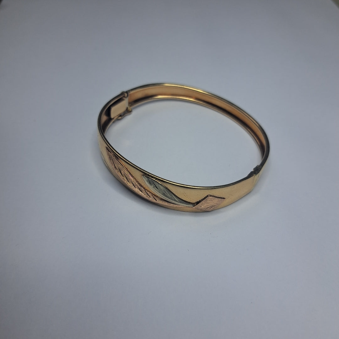 PULSERA RIGIDA ORO 14 K 15,90 GRMS (SEMINUEVO)