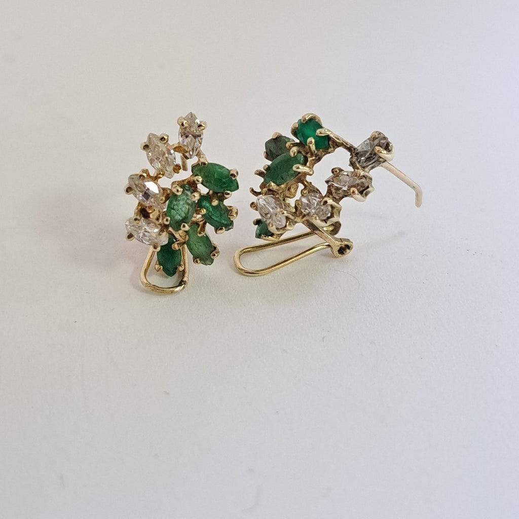ARETES PAR ORO 8 K 6.3 GRMS (SEMINUEVO)