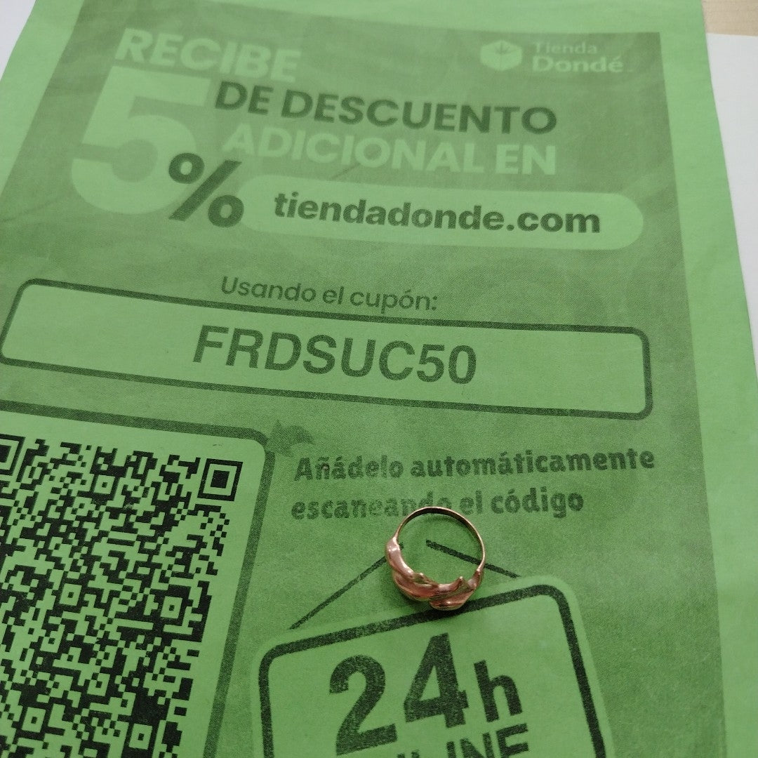 ANILLITO ORO 10 K 3,80 GRMS (SEMINUEVO)