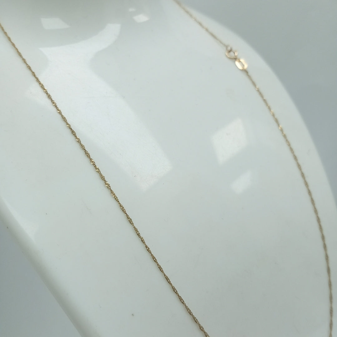 GARGANTILLA ORO 10 K 0.9 GRMS (SEMINUEVO)