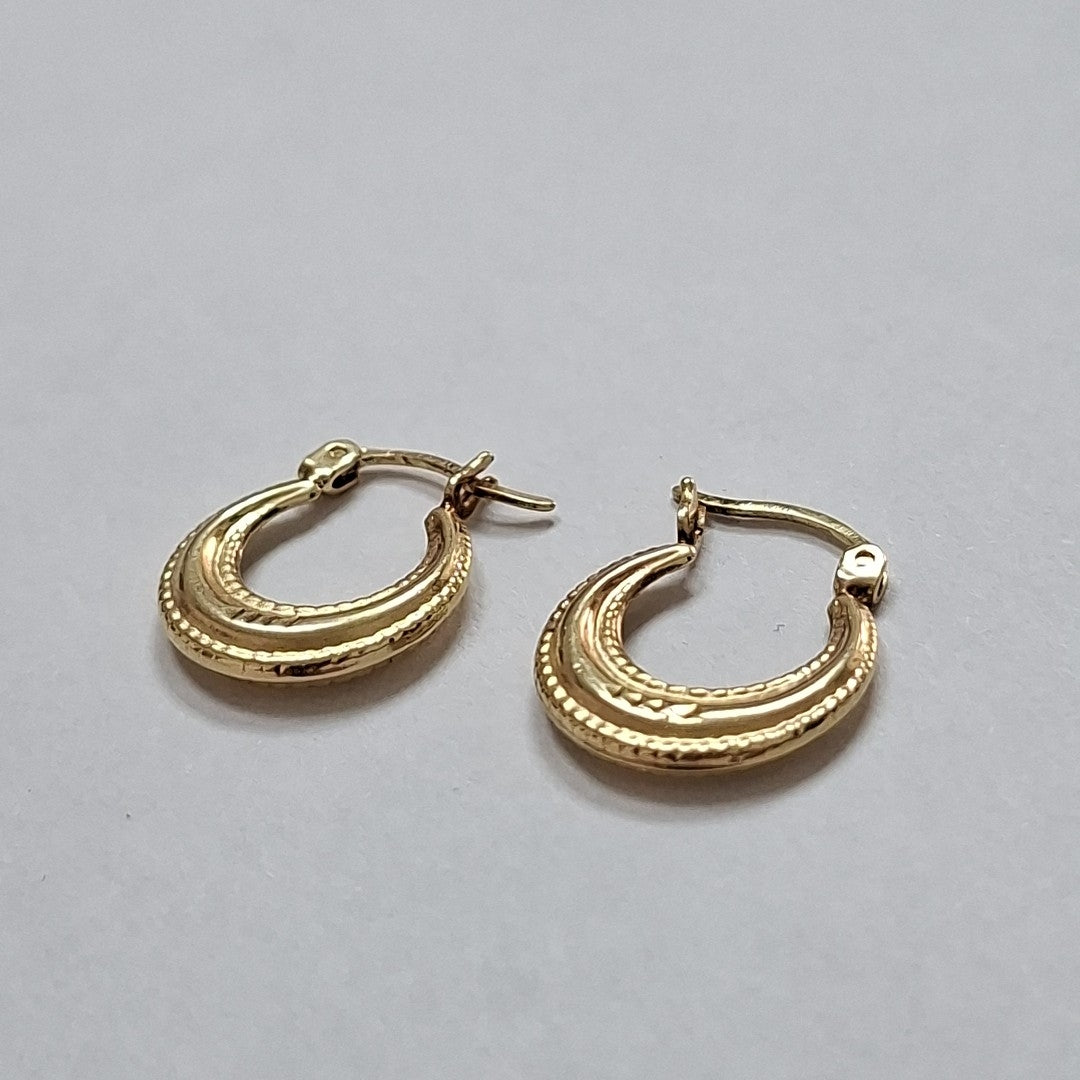ARETES PAR ORO 10 K 1.2 GRMS (SEMINUEVO)