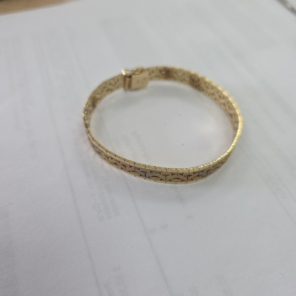 PULSERA ORO 14 K 19.3 GRMS (SEMINUEVO)